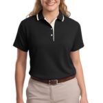 Port Authority - Ladies Pinpoint Knit Polo. L447