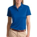 Port Authority - Ladies Poly-Bamboo Blend Pique Polo. L497