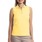 Port Authority - Ladies Silk Touch Sleeveless Polo.  L500SVLS