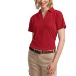 Port Authority - Ladies Dry Zone Horizontal Texture Polo. L526