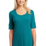 Port Authority - Ladies Concept Scoop Neck Shirt. L541