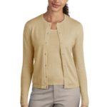 Port Authority Signature - Ladies Fine-Gauge Crewneck Cardigan Sweater.  LSW280